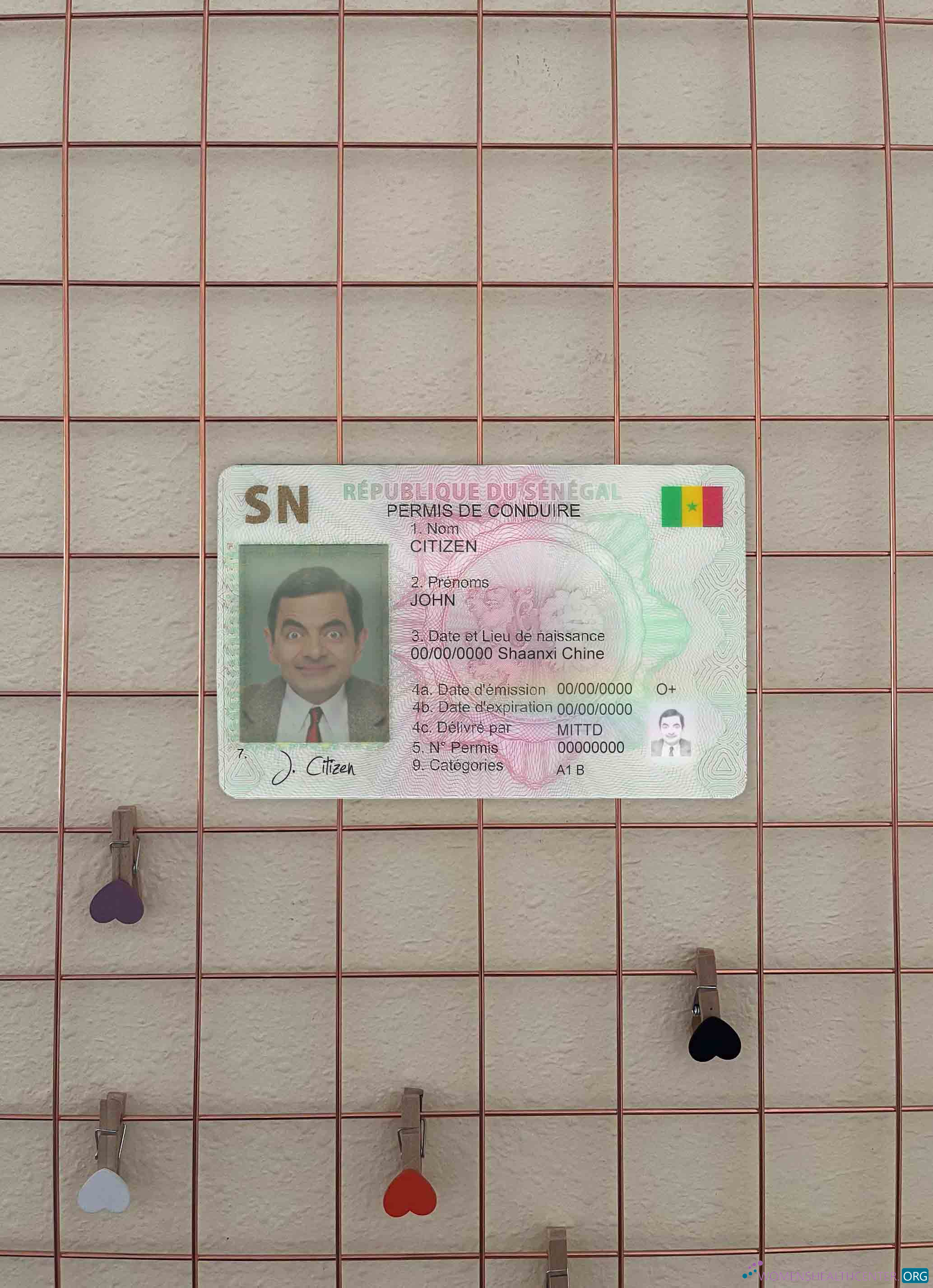 Download Senegal DL photolook FRONT Photoshop template